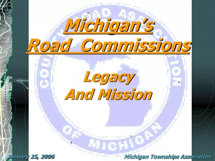 michigan s road commissions