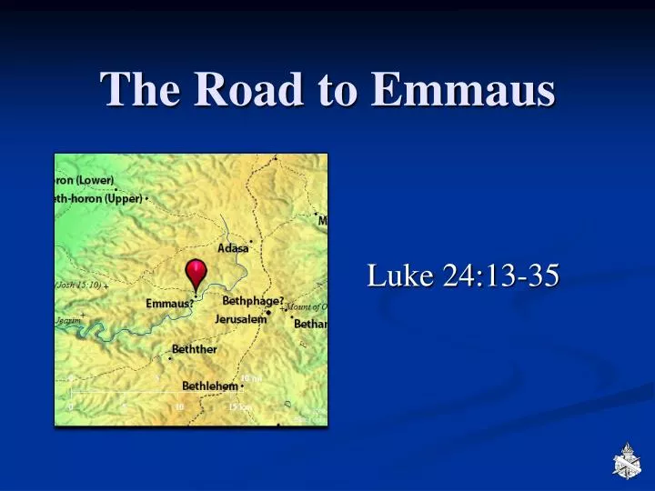 the road to emmaus