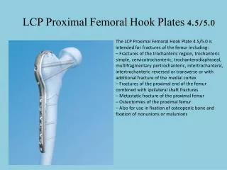 lcp proximal femoral hook plates 4 5 5 0