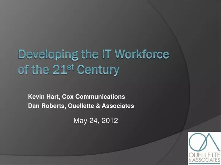 developing the it workforce of the 21 st century