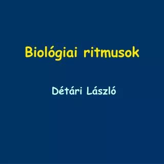 biol giai ritmusok