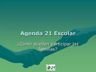 agenda 21 escolar