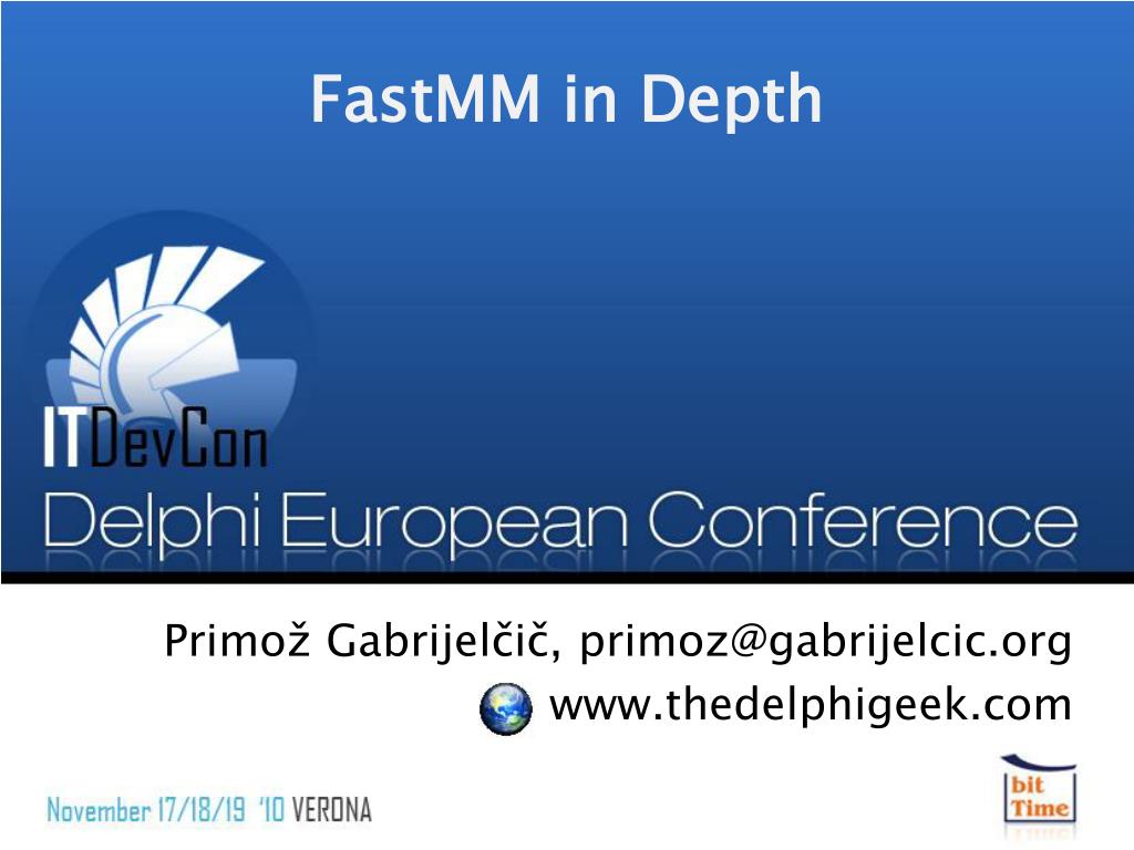 PPT - Understanding Memory Management: Insights into FastMM and Its ...