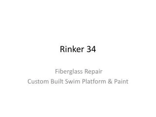 Rinker 34