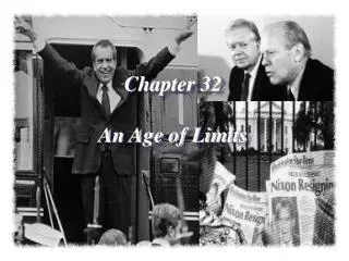 Chapter 32 An Age of Limits