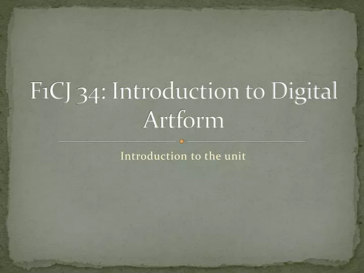 f1cj 34 introduction to digital artform