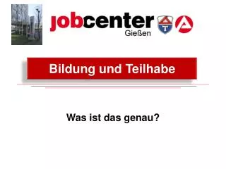 bildung und teilhabe