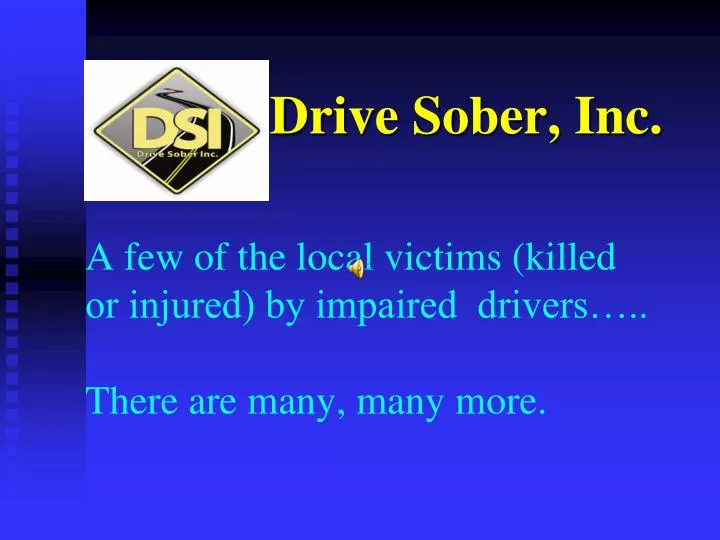 a few of the local victims killed or injured by impaired drivers there are many many more