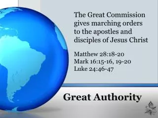 Great Authority