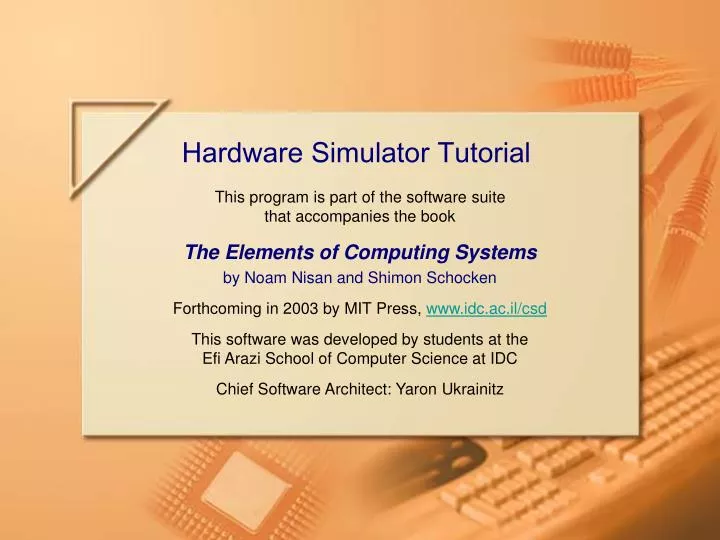 hardware simulator tutorial