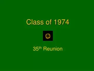 class of 1974