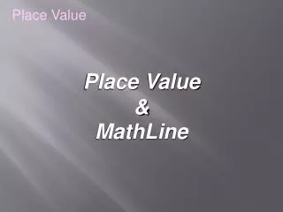 Place Value