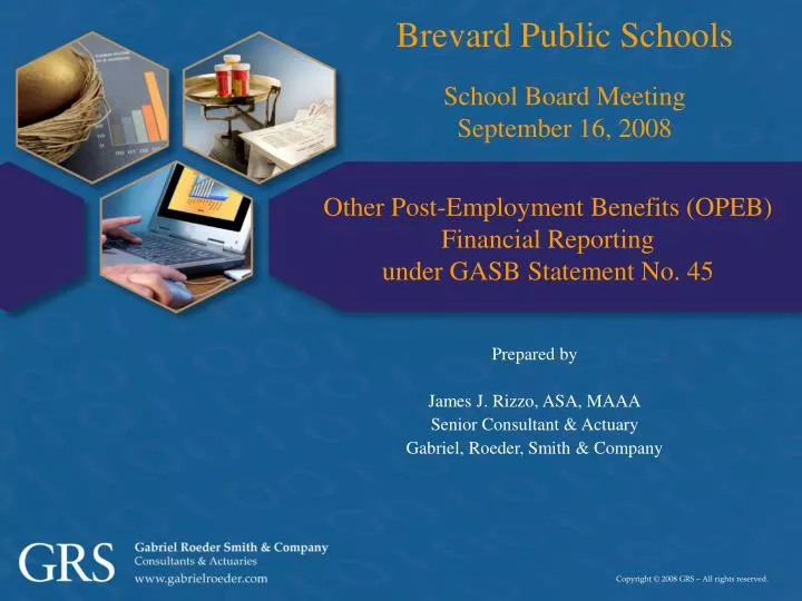 other post employment benefits opeb financial reporting under gasb statement no 45