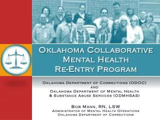 Oklahoma Collaborative Mental Health Re-Entry Program