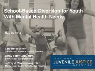 School-Based Diversion for Youth With Mental Health Needs