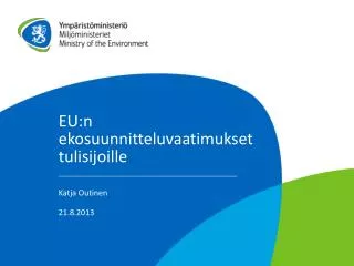 eu n ekosuunnitteluvaatimukset tulisijoille