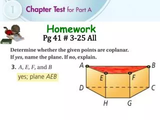 Pg 41 # 3-25 All