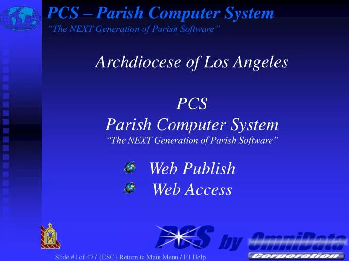 pcs parish computer system the next generation of parish software