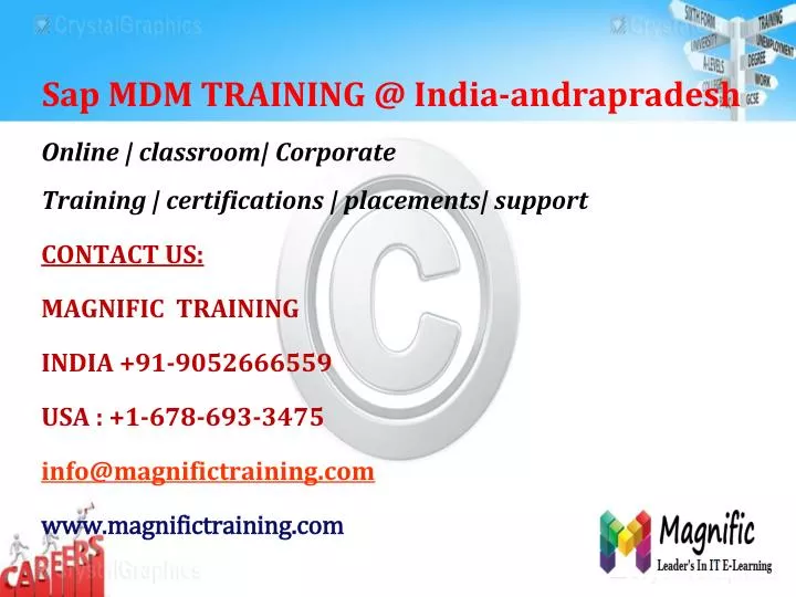 sap mdm training @ india andrapradesh
