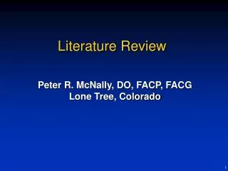 literature review