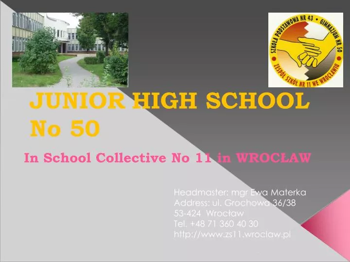 in school collective no 11 in wroc aw