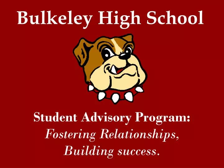 student advisory program fostering relationships building success