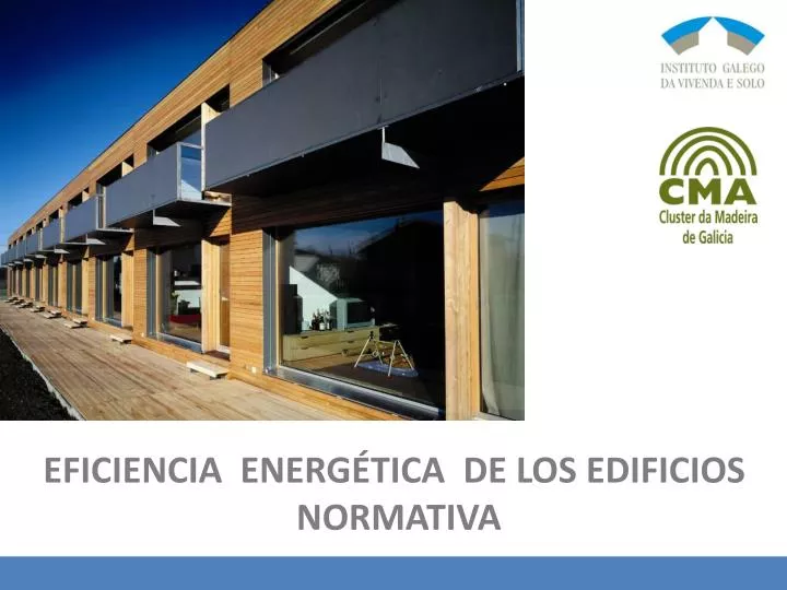 eficiencia energ tica de los edificios normativa
