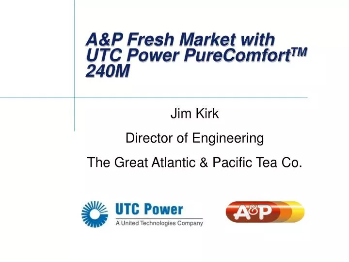 a p fresh market with utc power purecomfort tm 240m