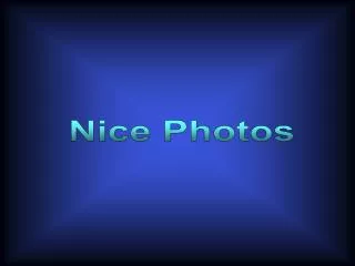 Nice Photos