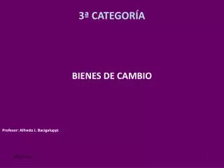 3 categor a