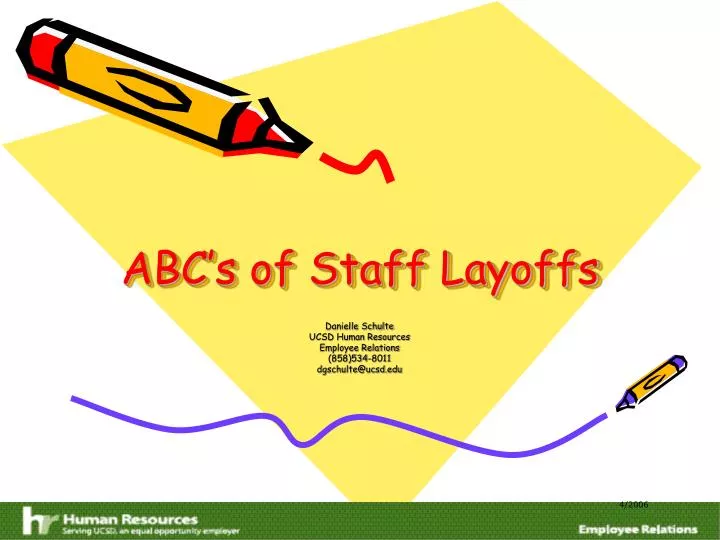 abc s of staff layoffs