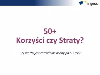 50 ko rz y ci czy straty