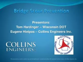 Bridge Scour Prevention