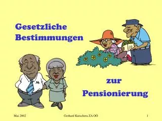 zur pensionierung