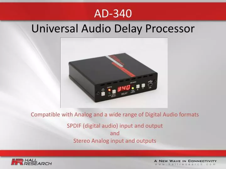 ad 340 universal audio delay processor