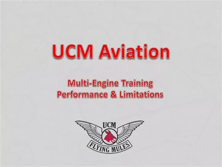 ucm aviation
