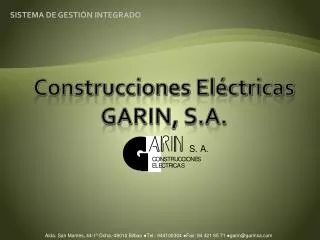sistema de gesti n integrado