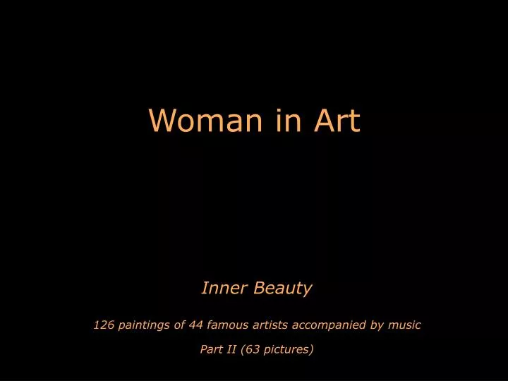 woman in art