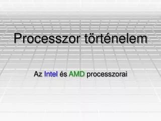 processzor t rt nelem