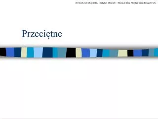 przeci tne