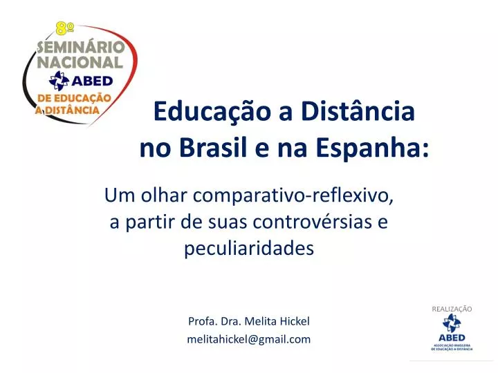 educa o a dist ncia no brasil e na espanha