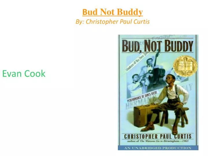 b ud not buddy by christopher paul curtis