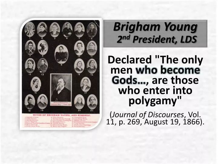 brigham young 2 nd president lds