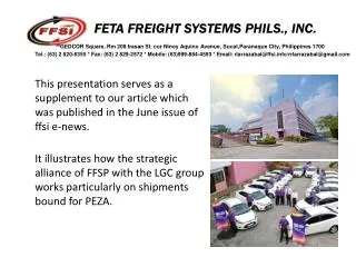 FETA FREIGHT SYSTEMS PHILS., INC.