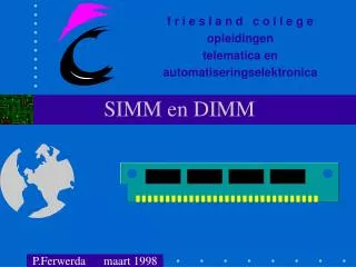 simm en dimm