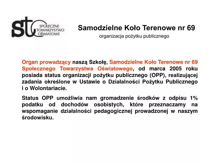 samodzielne ko o terenowe nr 69