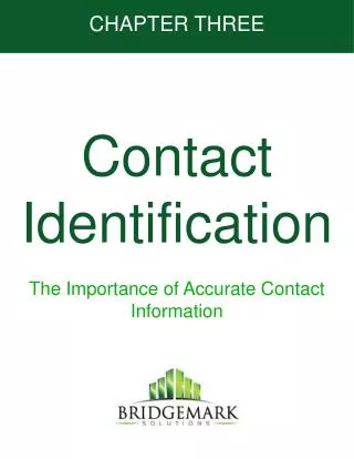 Contact Identification