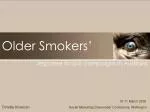 Older Smokers’ - slide 1