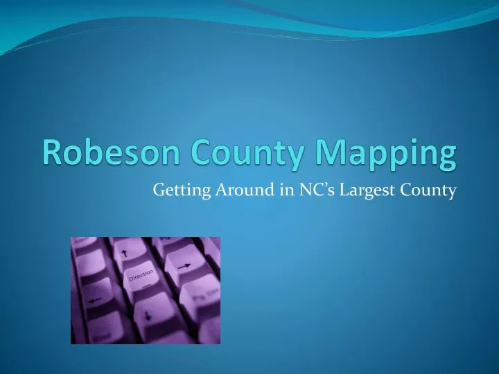 robeson county mapping