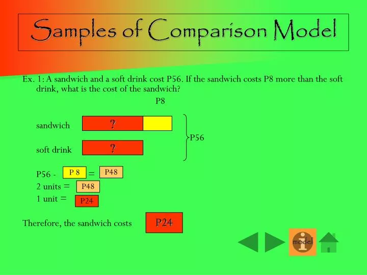 PPT - Samples Of Comparison Model PowerPoint Presentation, Free ...